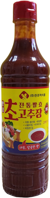 진조미 양념 초고추장 1kg x 2개 회 초장 비빔장 무침