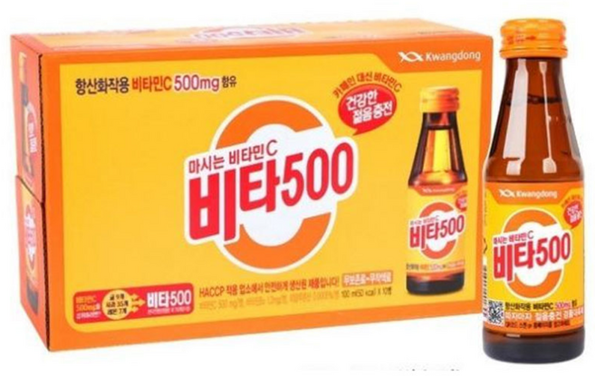 광동 비타500 100ml X 50병 2박스 (총100병), 100개입