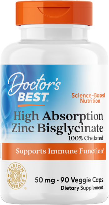 닥터스베스트 고흡수 아연 비스글리시네이트 베지캡, 1개, 90정