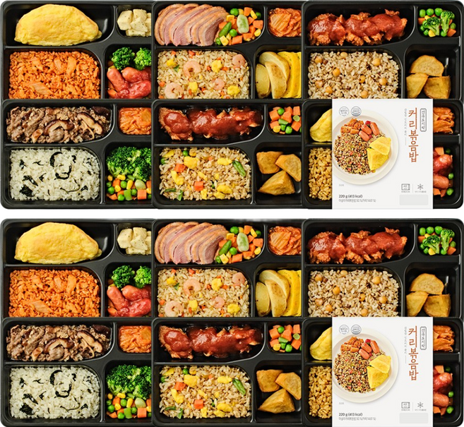 헬로잇츠 선유 식단관리 도시락 12팩 (6종x2), 12개, 220g