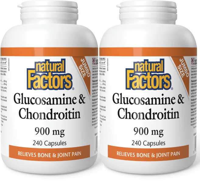 네추럴팩터스 소연골 콘드로이친 1200mg & 글루코사민 1500mg, 240정, 2개