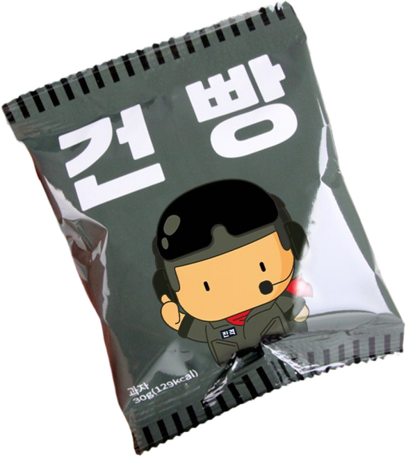 진격의 미니건빵30g x 50봉 개별포장 군대 추억의맛 소포장 간식 전도간식 사무실간식, 30g, 50개