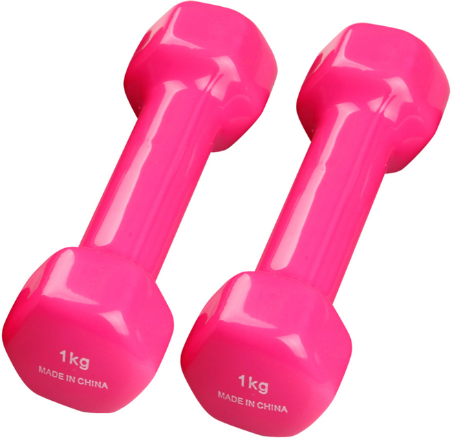 1kg 아령 2p1 세트 덤벨, 1kg아령세트, 2개
