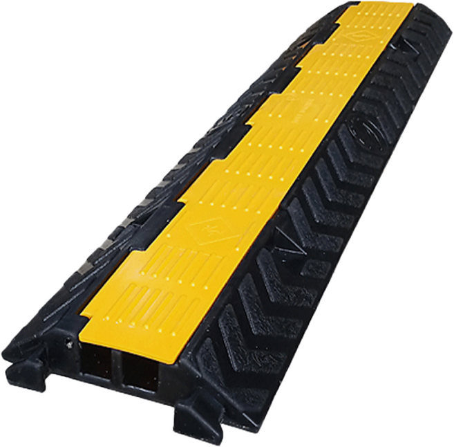 고무전선보호대 2구 1000mm 전선 케이블 덮개 커버, 1개