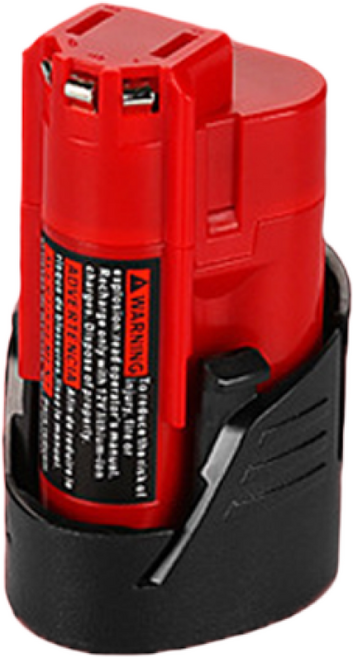 호환 밀워키 대용량 배터리 M12 12V 3셀 3.0Ah 12V 6셀 3.0Ah 6.0Ah, 1개