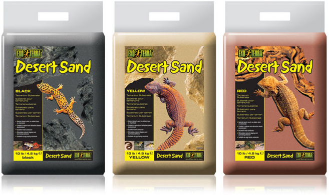 하겐 엑소테라 사막모래 데저트샌드 4.5kg, 엘로우, 1개