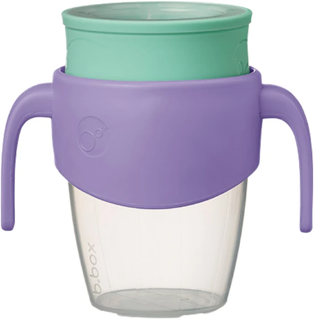 비박스 흘림방지 스스로 360컵 250ml, 라일락 팝, 라일락 팝, 1개 - 쿠팡