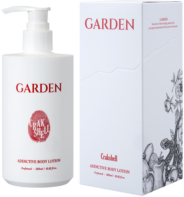크랙쉘 어딕티브 바디로션 가든향 320ml 1개