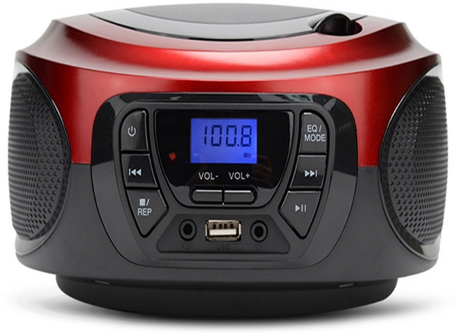 아남 CD플레이어 포터블플레이어 A-87 CD재생 MP3 AUX선기능 EQ모드 FM라디오