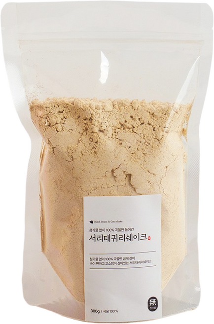 청년선식 건강하게 볶은 서리태귀리쉐이크 서리태귀리미숫가루, 4개, 500g