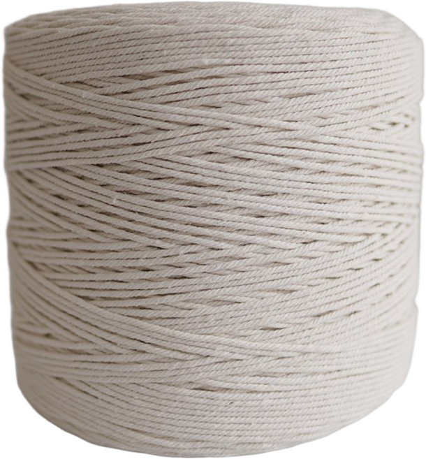 대용량 마크라메 실 48합 3mm 1000M 콘사 순면 뜨개실 매듭공예, 상세페이지 참조