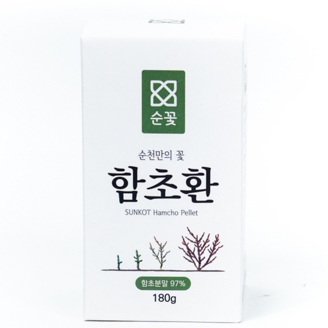 순꽃 함초환 유기농함초 유기가공식품, 180g, 1개