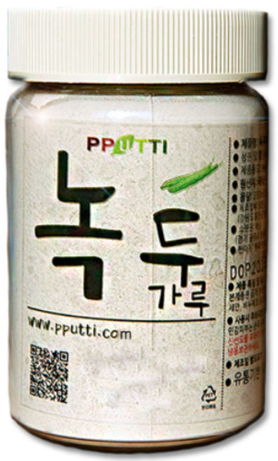 뿌띠 국산 생녹두가루 곡물팩 한방팩 150g, 1개