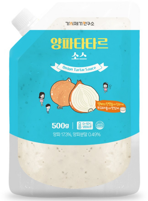 가시제거연구소 양파 타르타르 소스, 1개, 500g