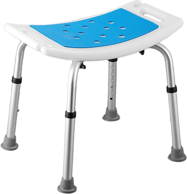 [인파로]미국 FDA 등록된 노인 환자용 목욕의자 장애인 욕실 체어 높이조절 샤워의자 GAM-001, 블루, 1개, 목욕의자 GAM-001