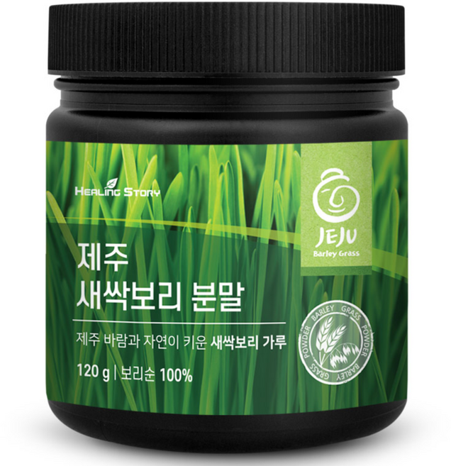 힐링스토리 제주 새싹보리 분말, 1개, 120g