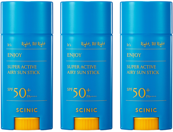 싸이닉 엔조이 슈퍼 액티브 에어리 썬스틱 15g 3개