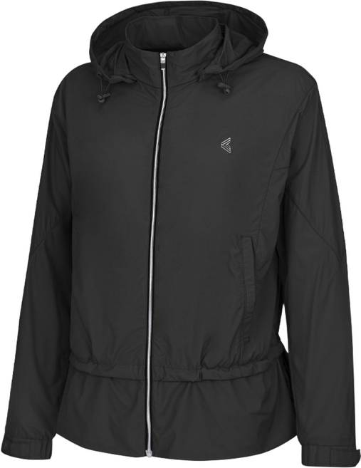 김영주 여성 봄 가을 골프웨어 클루 차이나 후드 경량 바람막이 자켓 스포츠 방수 방풍 점퍼