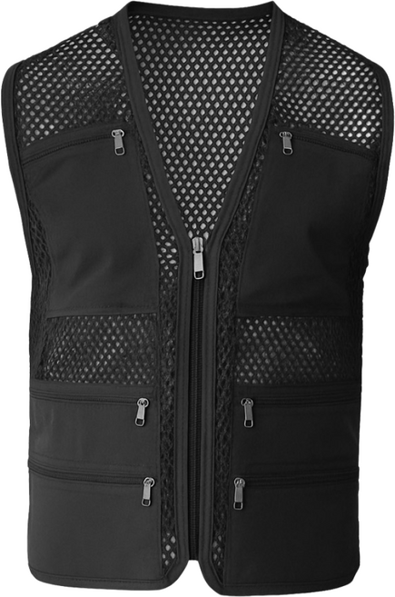 유니미스 국산 여름 작업복 타스란 망사 조끼