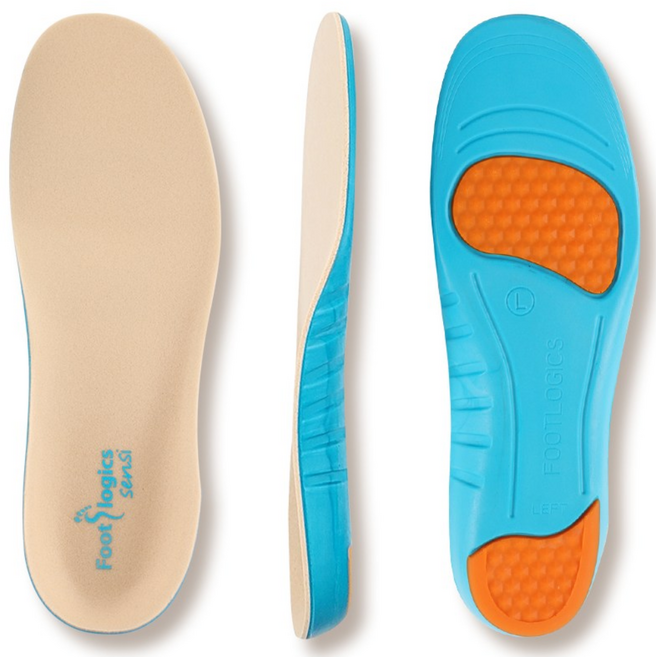 풋로직스 센시 푹신한 발편한 기능성 쿠션 평발 아치 깔창, 1개