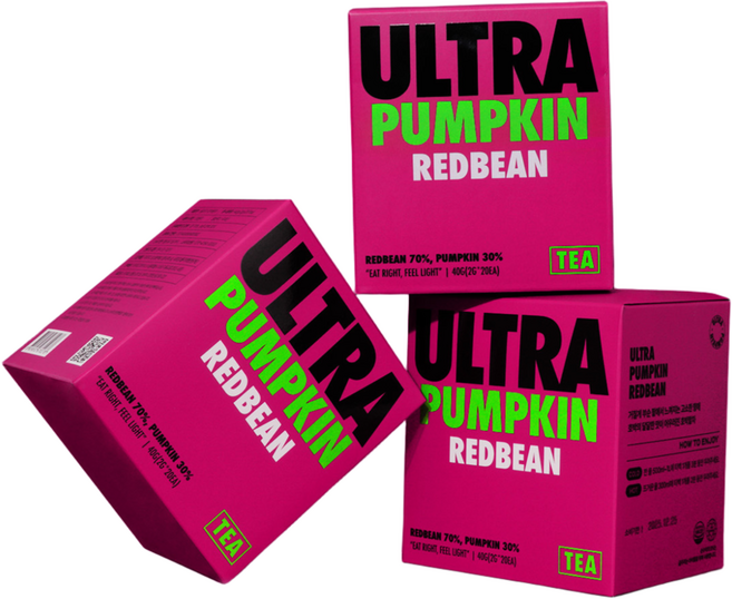 울트라잇츠 울트라 호박 팥차 20p, 20개입, 4개, 2g