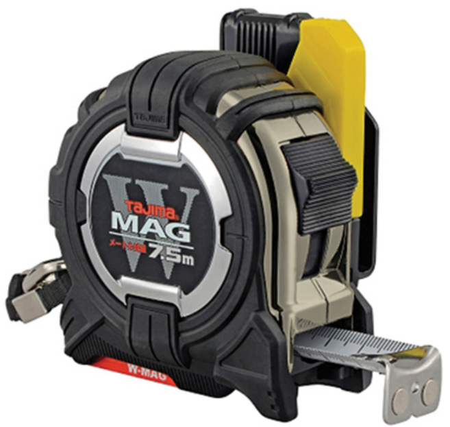 타지마 안전 줄자 7.5m CWM3S2575-75BL, 1개