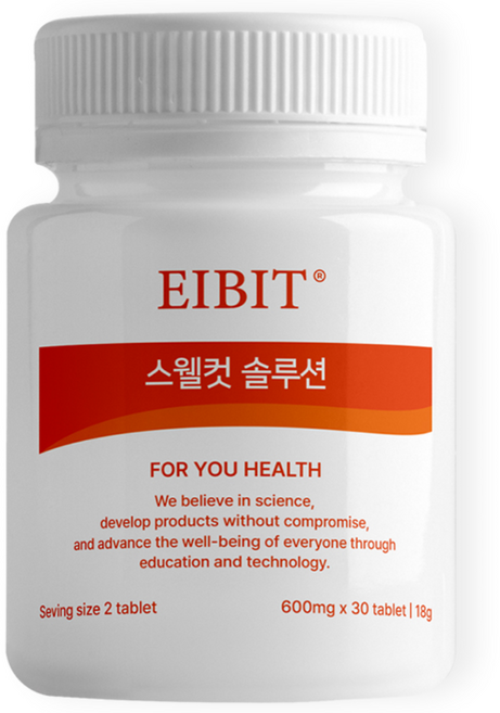 다이어트 특허 스웰컷 솔루션 얼굴 하체 순환, 1개, 30정