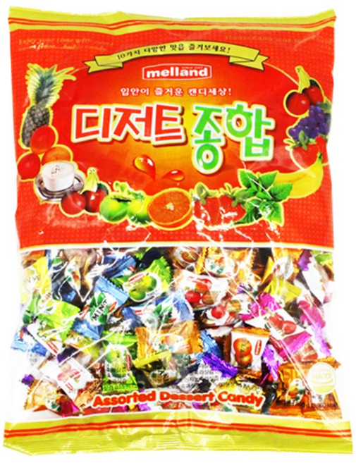 멜랜드 디저트 종합 캔디, 800g, 1개