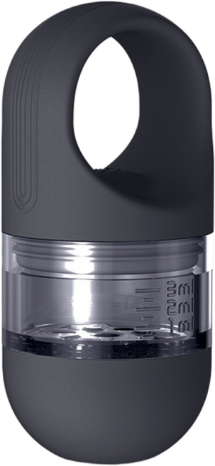 NYSTYLE 두피 에센스 도포용기, 1개, 블랙