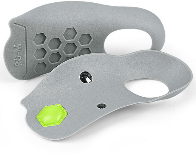 투바이젠 기능성 아치 깔창 마그네틱 발아치깔창 2p, 그레이