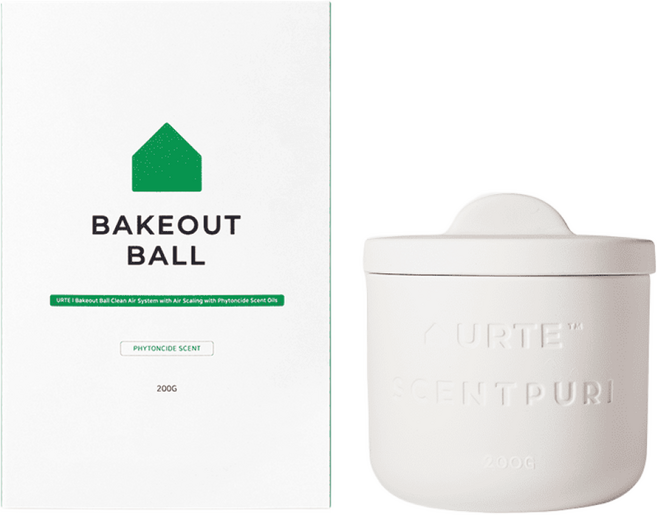 유르테 베이크아웃볼 포레스트+센퓨리 세트 탈취제 방향제 새가구 새집증후군 포름알데히드 새차 집 페인트 곰팡이 탄냄새 아파트 화장실 담배냄새 집안 홀애비 남자 방 냄새 제거, 1세트, 200g