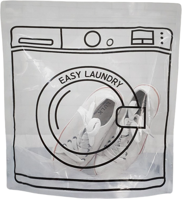 특대 스탠드 지퍼백 투명 비닐 세탁기 다회용 (37x36) 특대형 빅사이즈 스탠딩 비닐팩, 1개