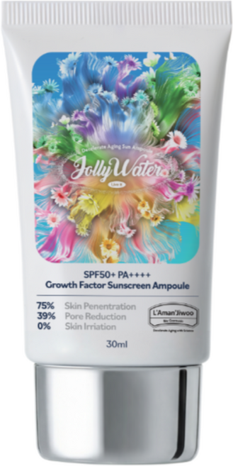 라망지우 EGF 선앰플 펩타이드 저자극 미백 주름개선 SPF50+ PA++++, 1개, 30ml