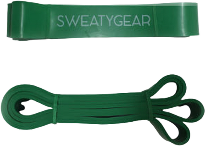 턱걸이용 철봉용 풀업밴드 라텍스 밴드 근력운동 스트레칭 밴드, 1개, 그린