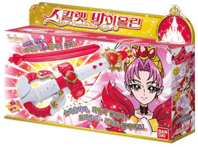 반다이 프린세스 프리큐어 스칼렛 바이올린, 혼합색상, 1개