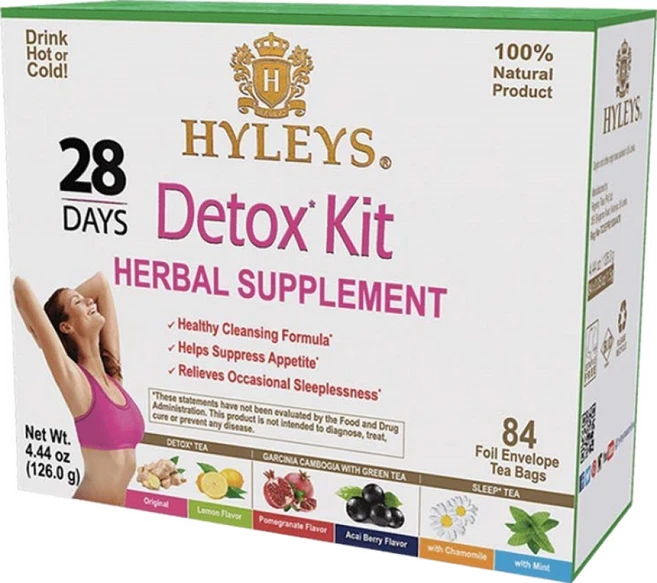 하일리스 디톡스 키트 허브차 티백 84개, 1개 - 쿠팡
