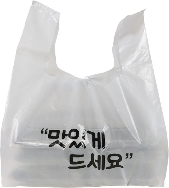 배달봉투 도시락 비닐봉투 음식흔들림방지 5가지사이즈 200매, 4호(36+24)x55 200매