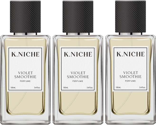 케이니치 바이올렛 스무디 여자 향수 오드퍼퓸, 3개, 100ml