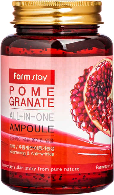 팜스테이 석류 올인원 대용량 앰플, 5개, 250ml