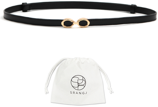 에스랑제이 여성 소가죽 슬림 원피스 벨트 BJ19