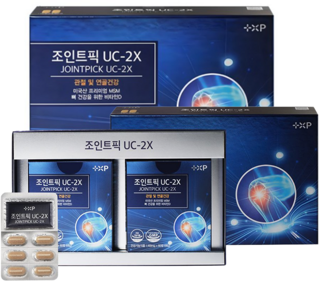 식약처인정 관절연골뼈 건강에 도움을 주는 프리미엄 트리플케어 조인트픽, 1개, 360정