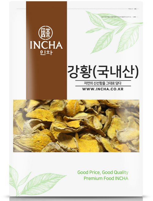 인차 국내산 건조 강황 강황차, 300g, 1개, 1개입