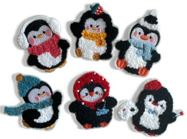 버딩 접착식 자수 와펜 패치 스티커 빈티지 리폼 수선