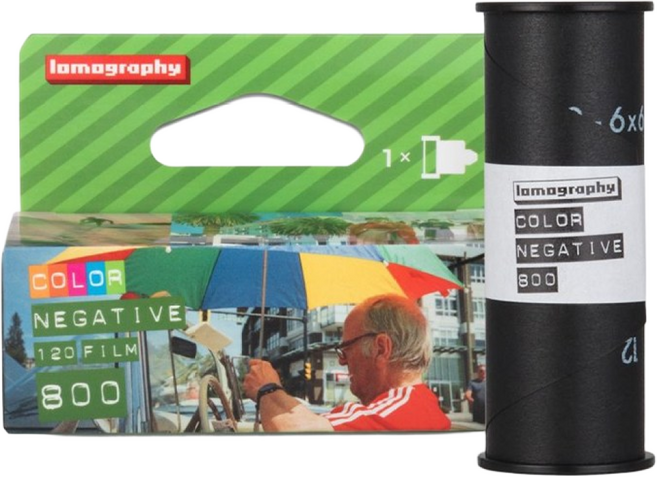 로모그래피 컬러 네거티브 120 ISO 800 1롤, 1개