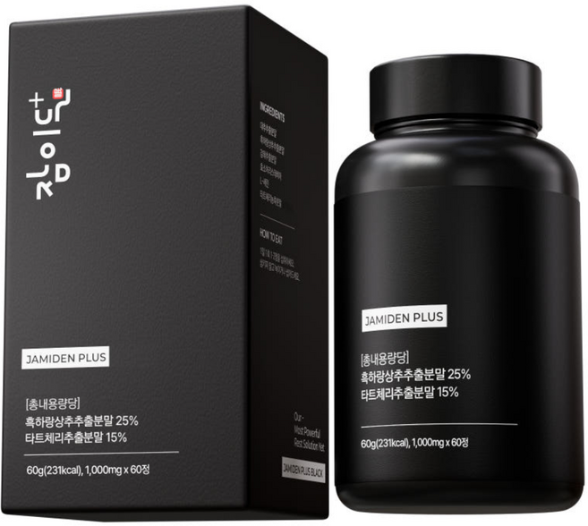 잠이든플러스 숙면 영양 제품 자연원료 타트체리 흑하랑상추 감태 대추, 1박스, 60정