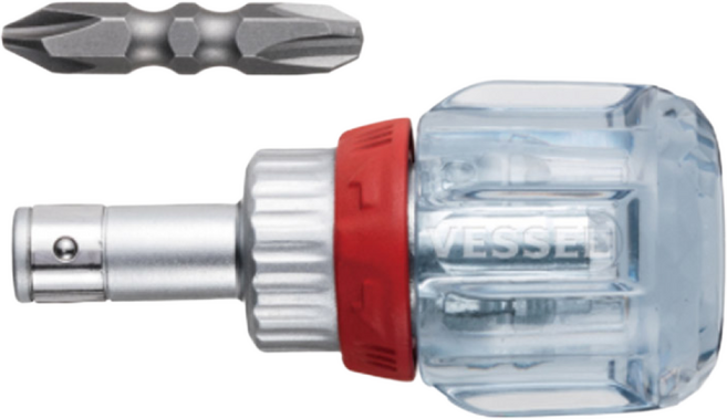 베셀 라쳇 양용주먹드라이버 TD-6700W-23 (+)2(+)3x35, 1개