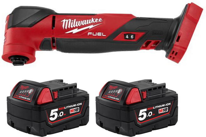 밀워키 M18 FMT-502X 충전 FUEL 멀티 커터 세트 18V, 1세트