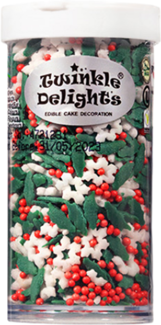 퀄리티스프링클 크리스마스 이브 스프링클, 1개, 63g