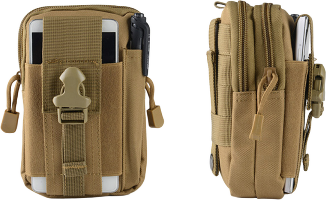 제너럴케이 스마트폰 허리 가방 벨트 파우치 힙색 공구가방 2p