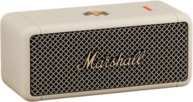 마샬 엠버튼2 블랙 화이트 Marshall Emberton II 블루투스 스피커, 클래식, Cream 크림, 1개
